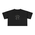 Silly Goose Crop Tee — Minimal Retro Goose Logo Women's Crop Top