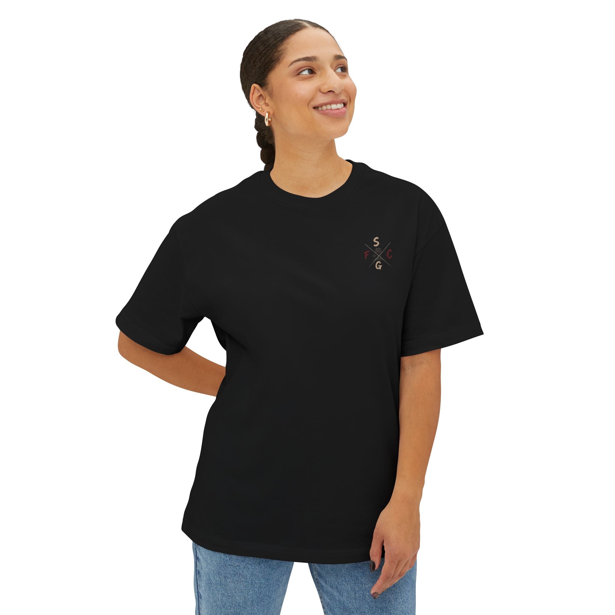Silly Goose Fire Co. Graphic Tee — Oversized Boxy Tshirt
