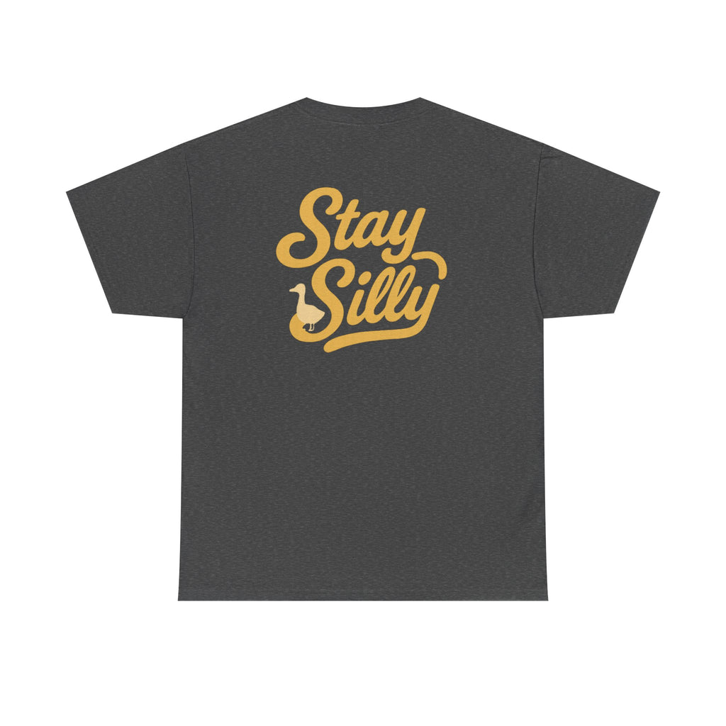 Stay Silly Unisex T-Shirt — Playful Retro Script Tee