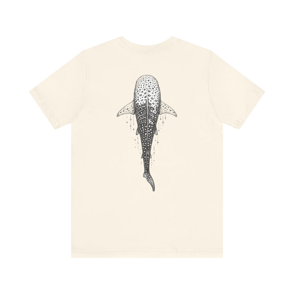 Whale Shark Graphic Tee — Minimalist Ocean Animal T-Shirt