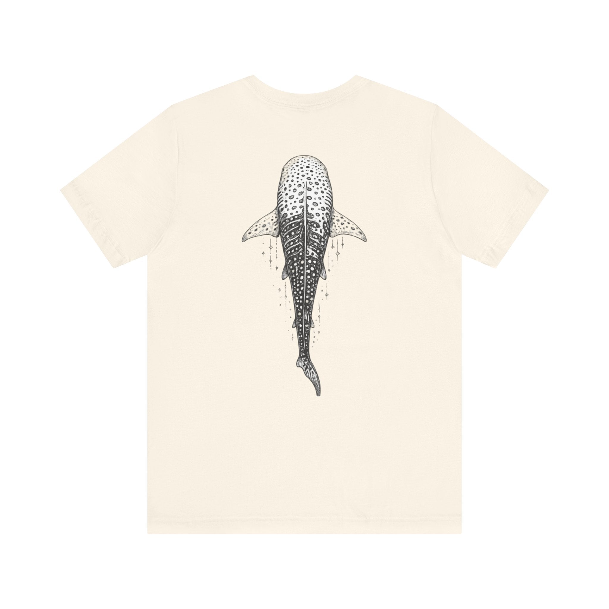 Whale Shark Graphic Tee — Minimalist Ocean Animal T-Shirt