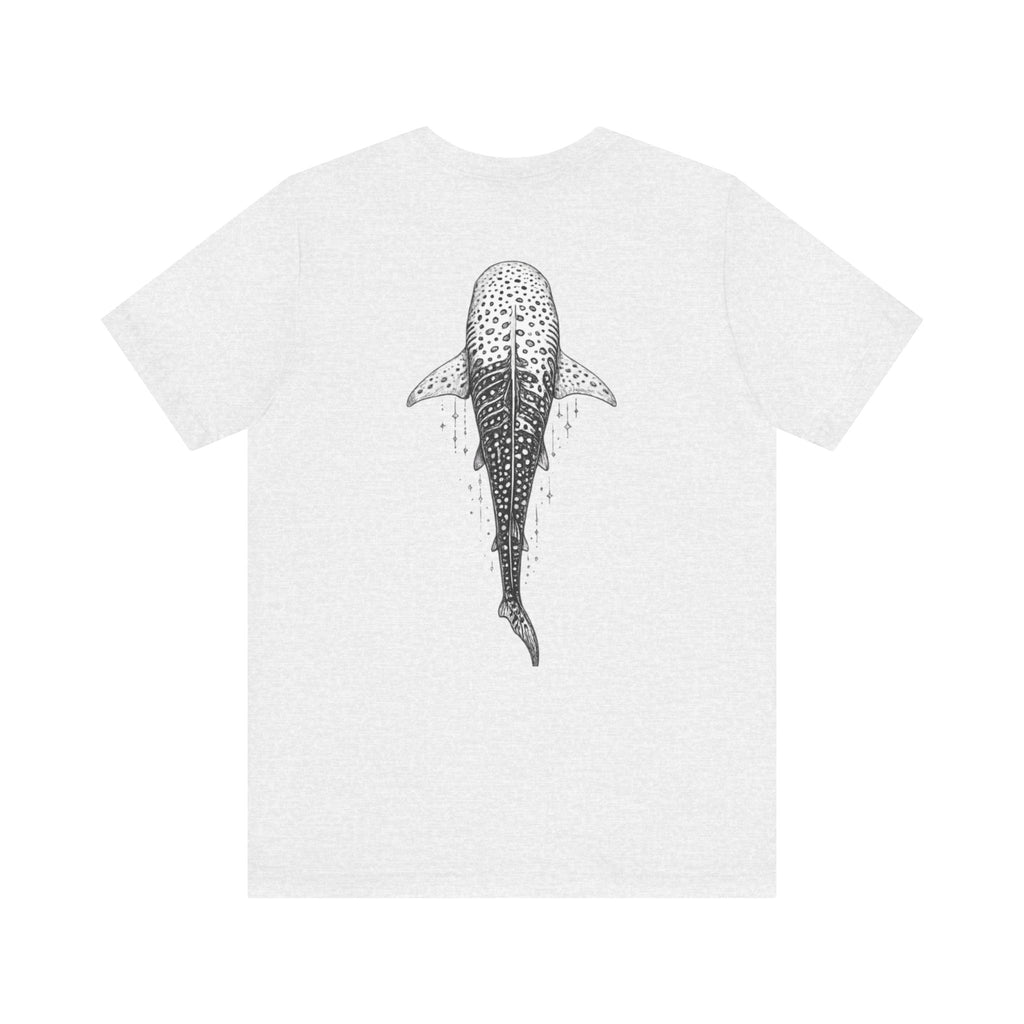 Whale Shark Graphic Tee — Minimalist Ocean Animal T-Shirt