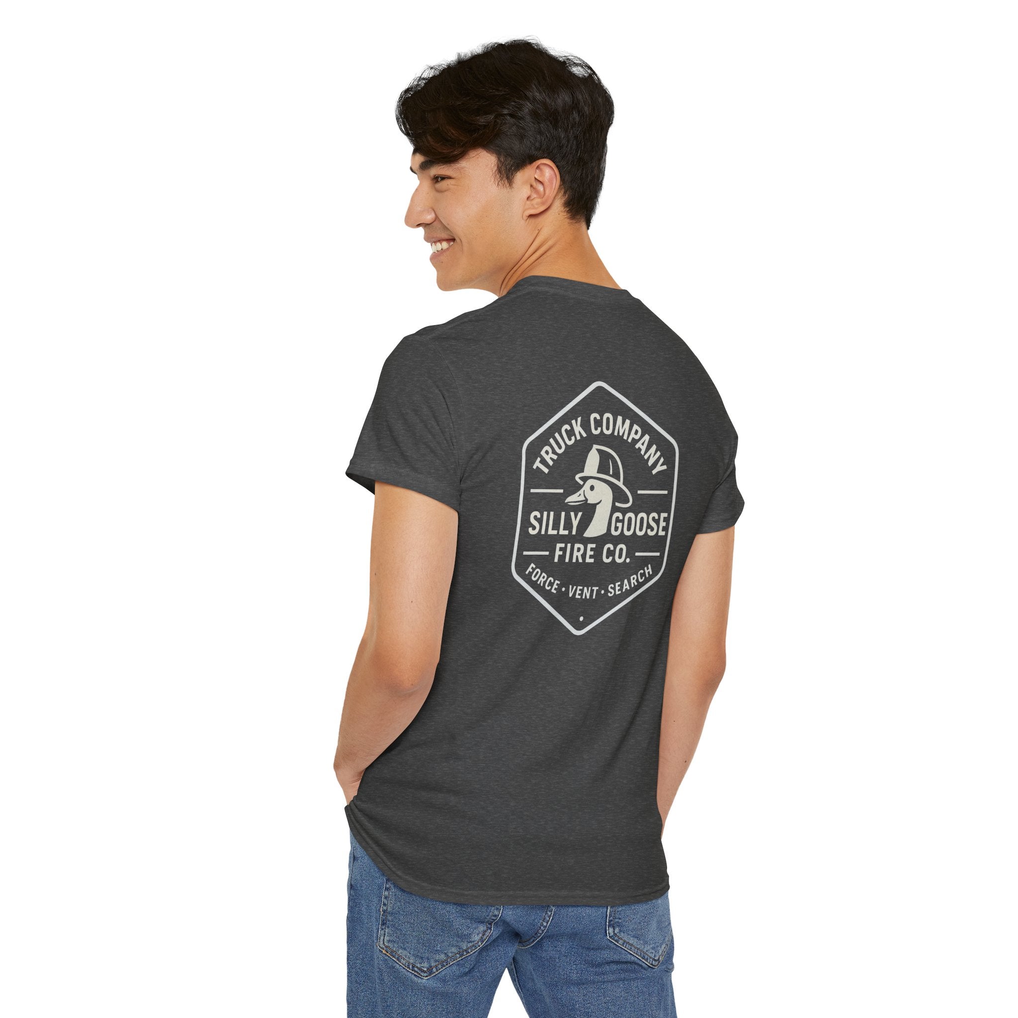 Silly Goose Fire Co. — Truck Company Graphic Shirt