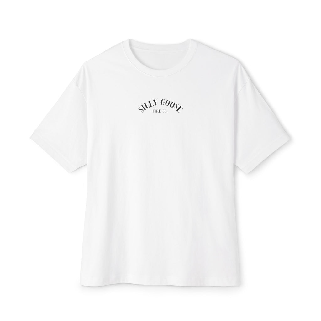 Alligator Graphic Tee — "Stay Cool" Oversized Boxy T‑Shirt