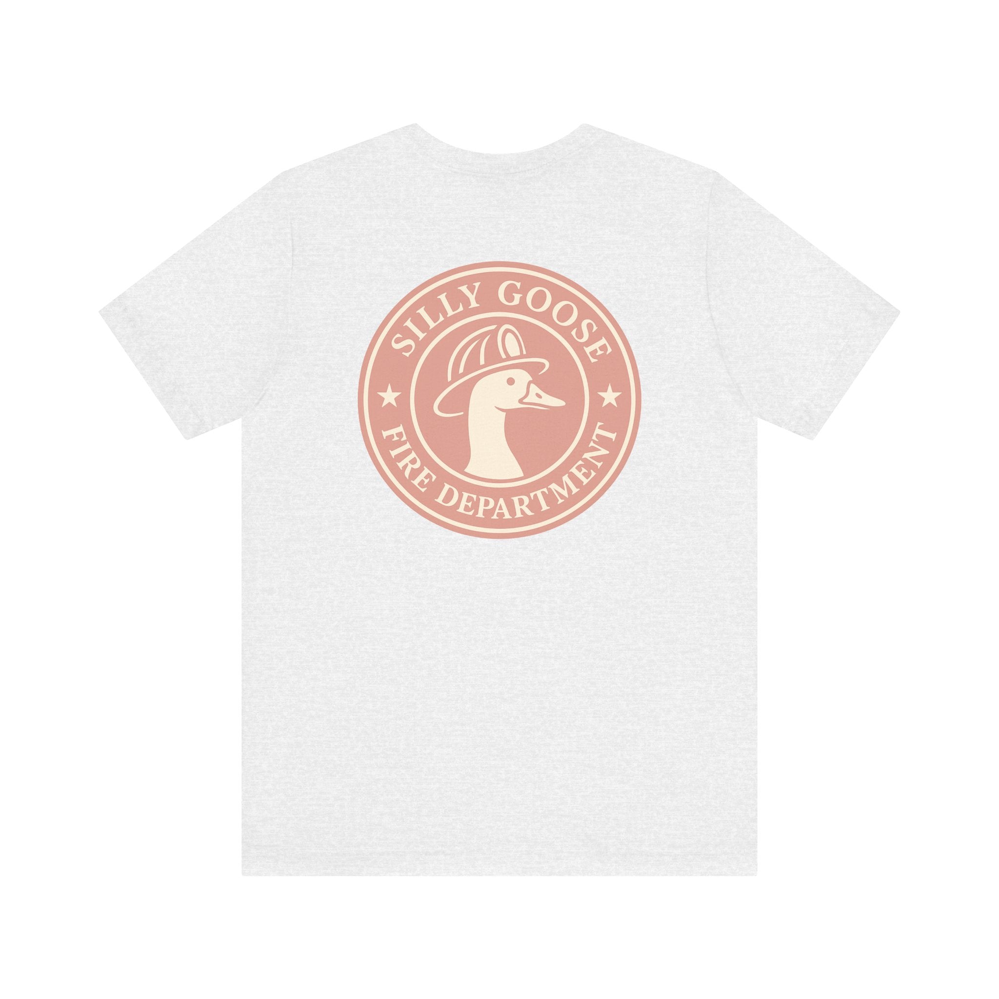 Silly Goose Fire Department T‑Shirt — Retro Firefighter Goose Graphic Tee