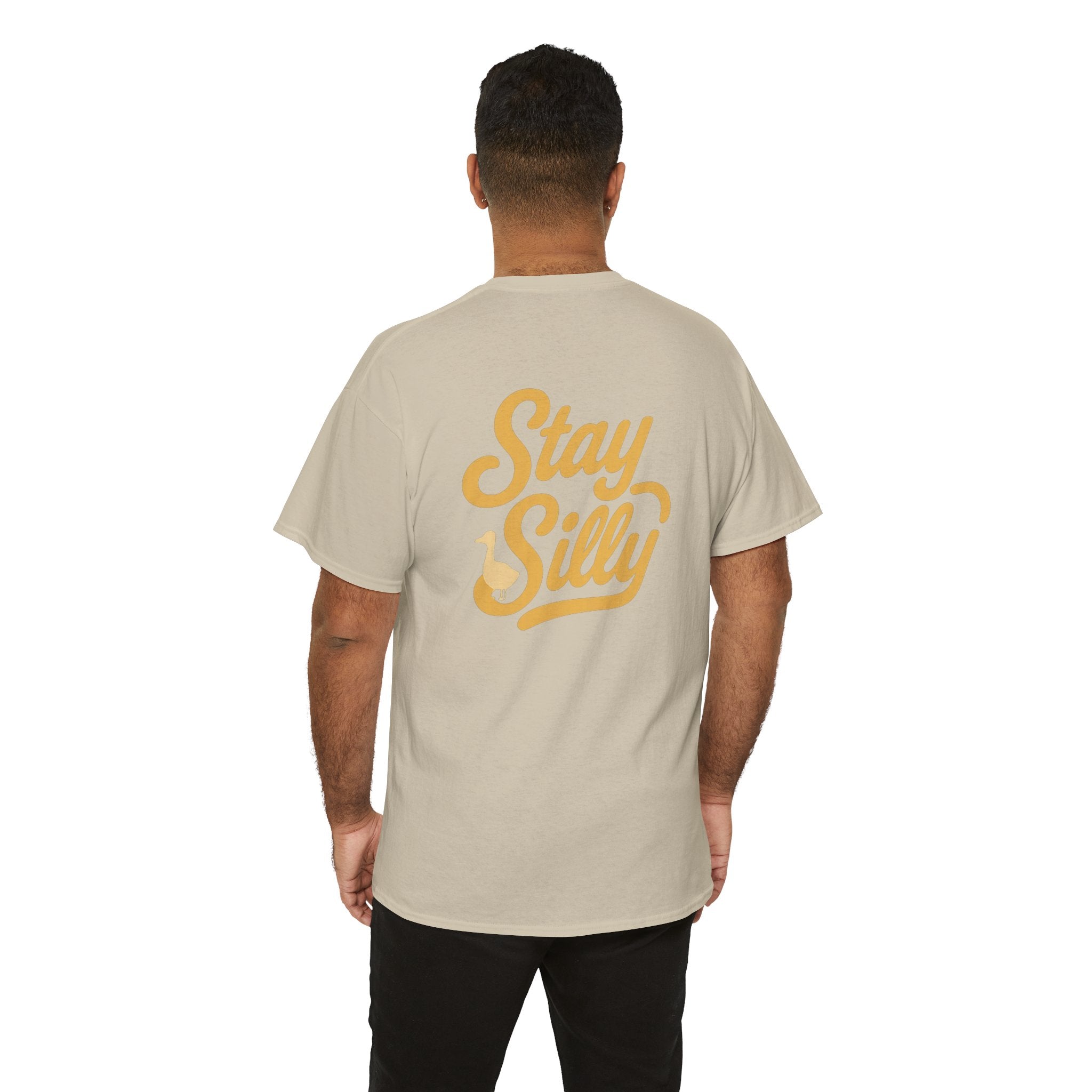 Stay Silly Unisex T-Shirt — Playful Retro Script Tee