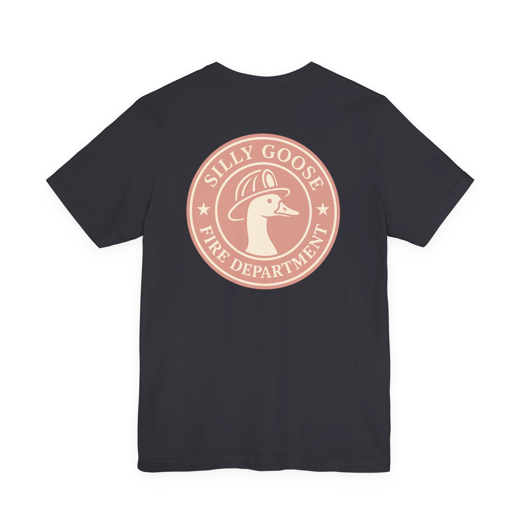 Silly Goose Fire Department T‑Shirt — Retro Firefighter Goose Graphic Tee