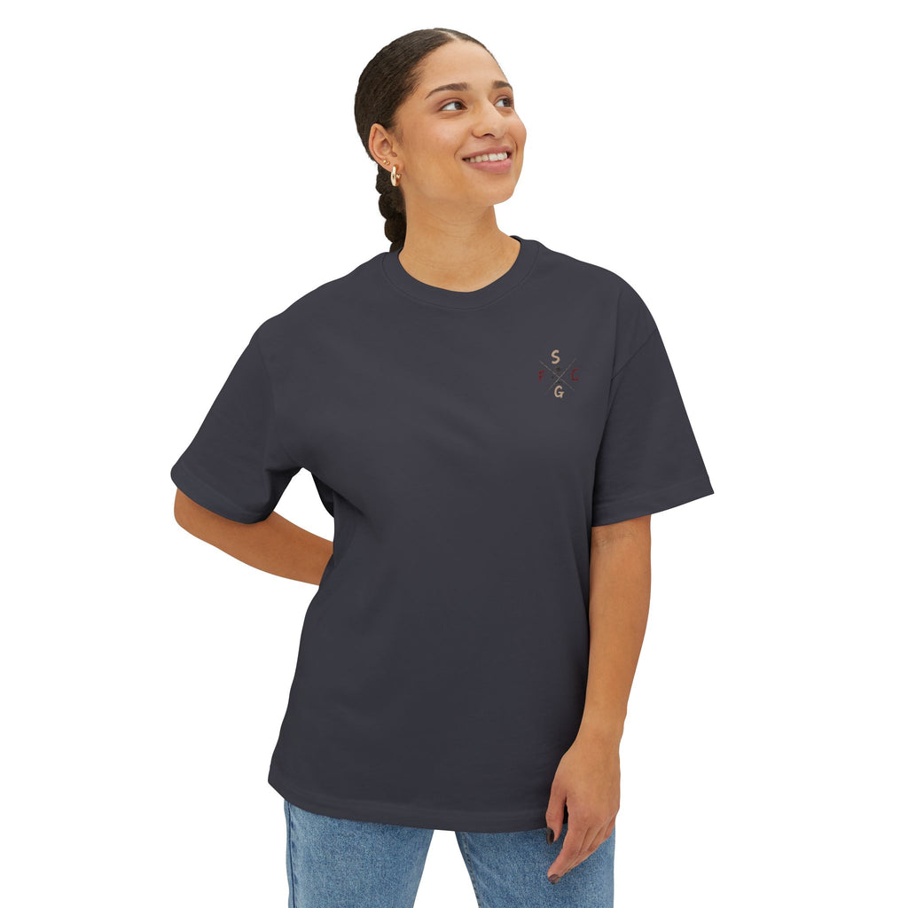 Silly Goose Fire Co. Graphic Tee — Oversized Boxy Tshirt