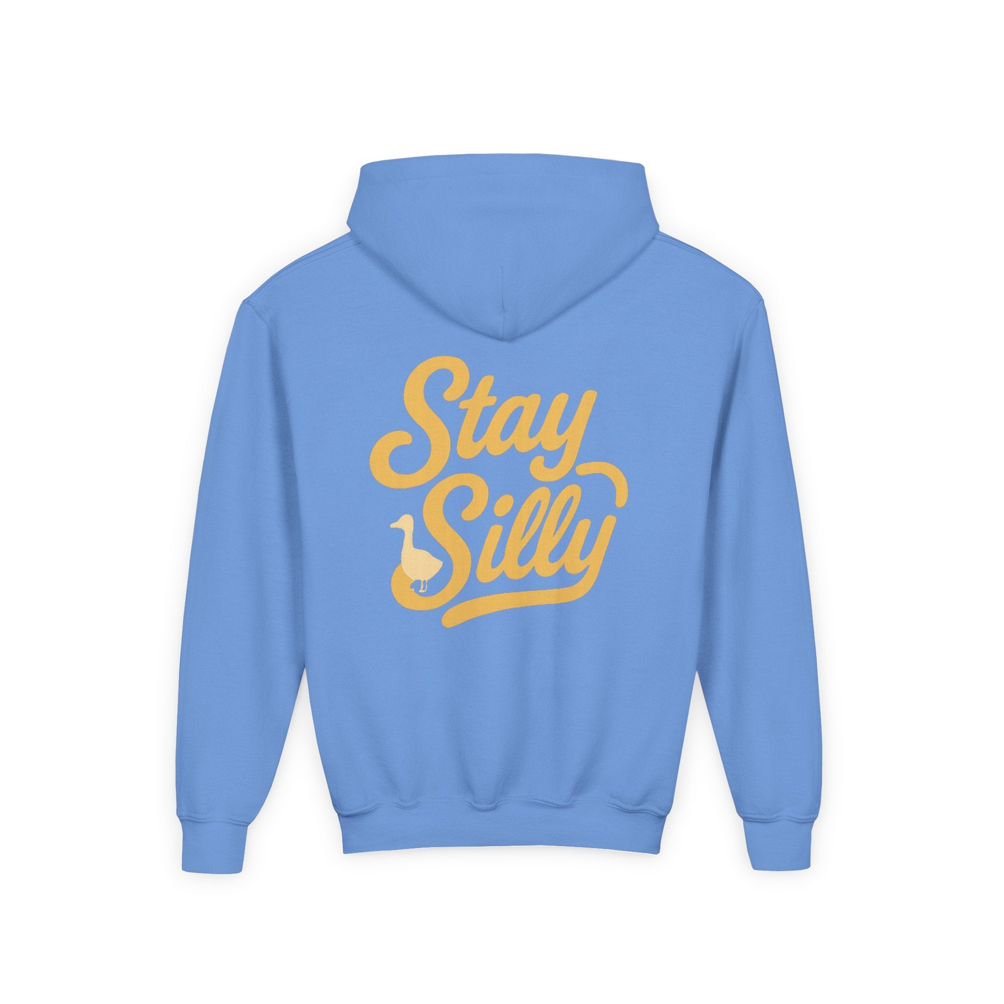 Youth Hoodie — "Stay Silly" Playful Graphic Pullover