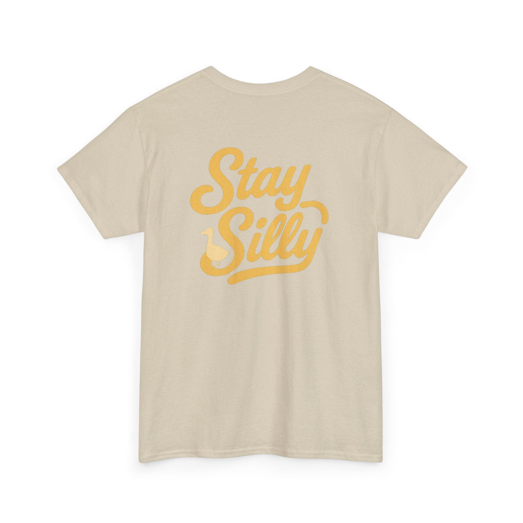 Stay Silly Unisex T-Shirt — Playful Retro Script Tee