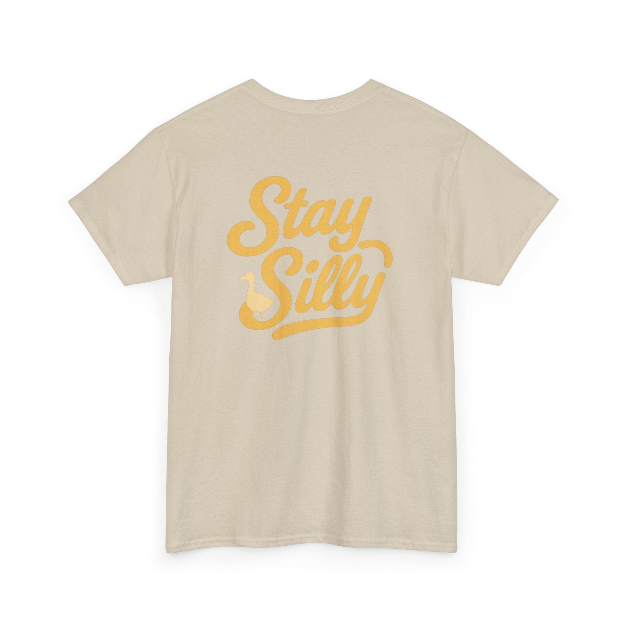 Stay Silly Unisex T-Shirt — Playful Retro Script Tee
