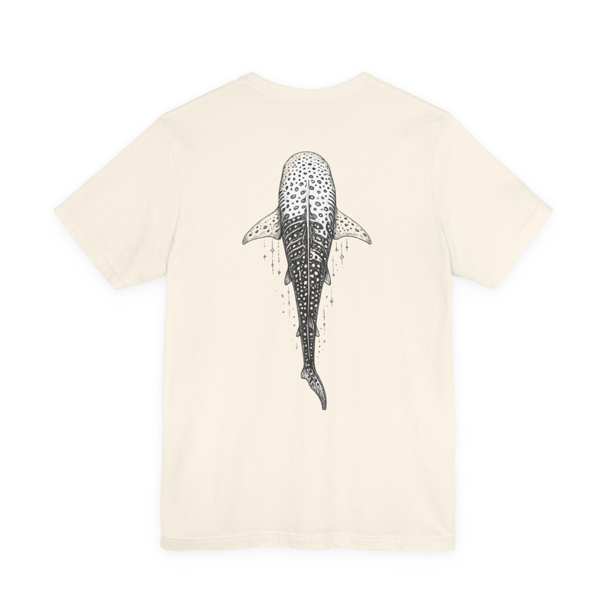 Whale Shark Graphic Tee — Minimalist Ocean Animal T-Shirt