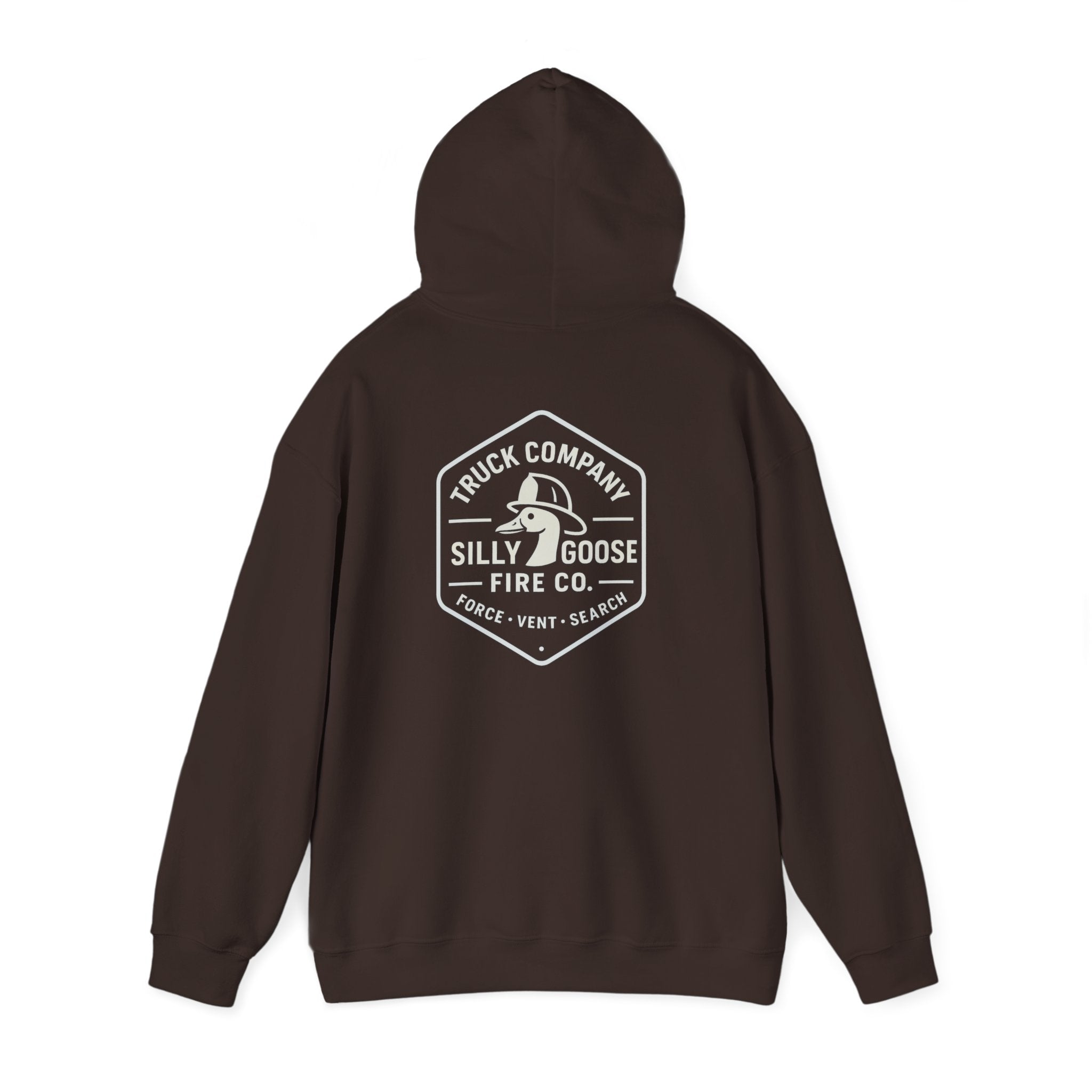 Silly Goose Fire Co. Hooded Sweatshirt - Truck Company Firefighter Pullover