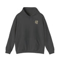 Silly Goose Truckie Hoodie — Retro Truckie Patch Design with Flaming Wheel