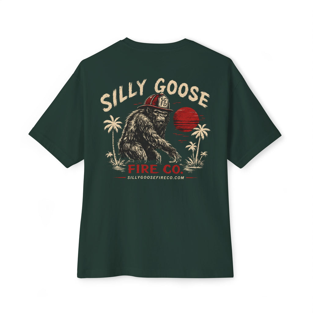 Silly Goose Fire Co. Graphic Tee — Oversized Boxy Tshirt