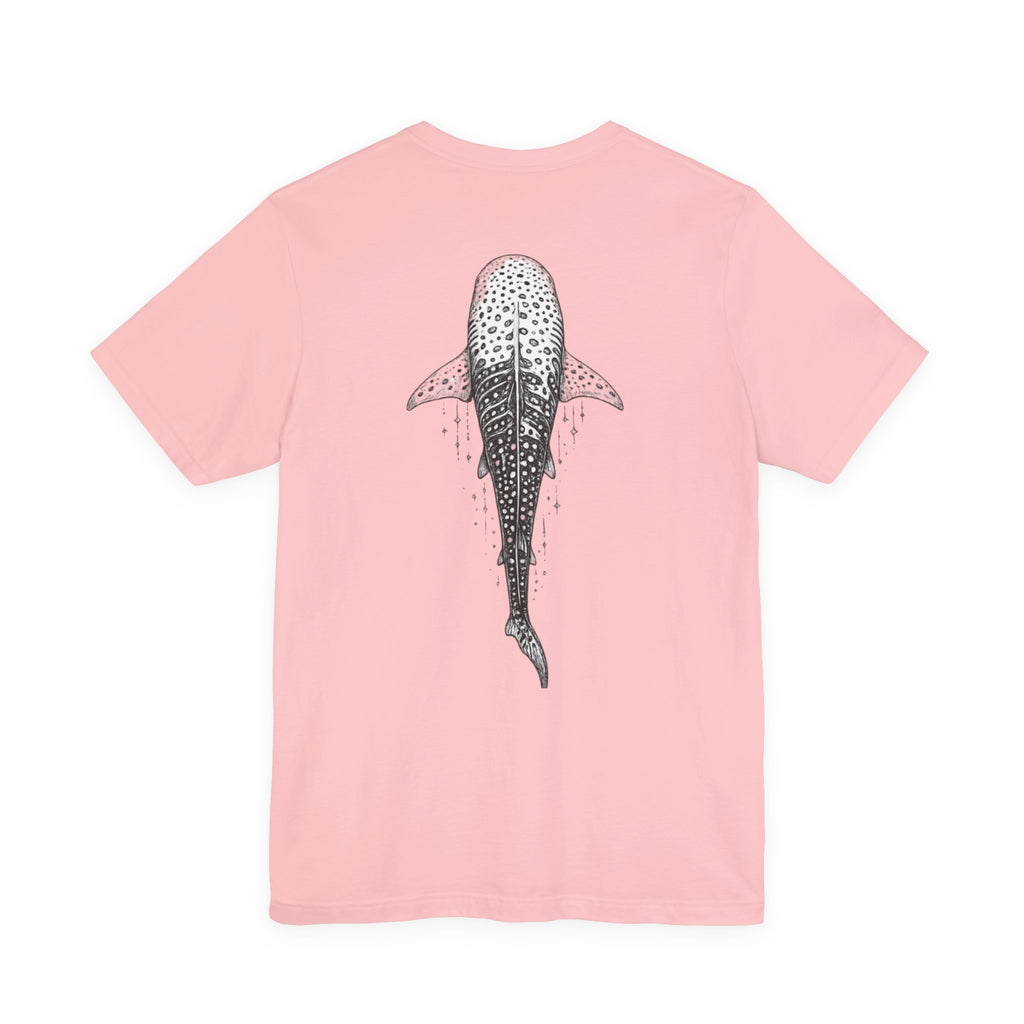 Whale Shark Graphic Tee — Minimalist Ocean Animal T-Shirt