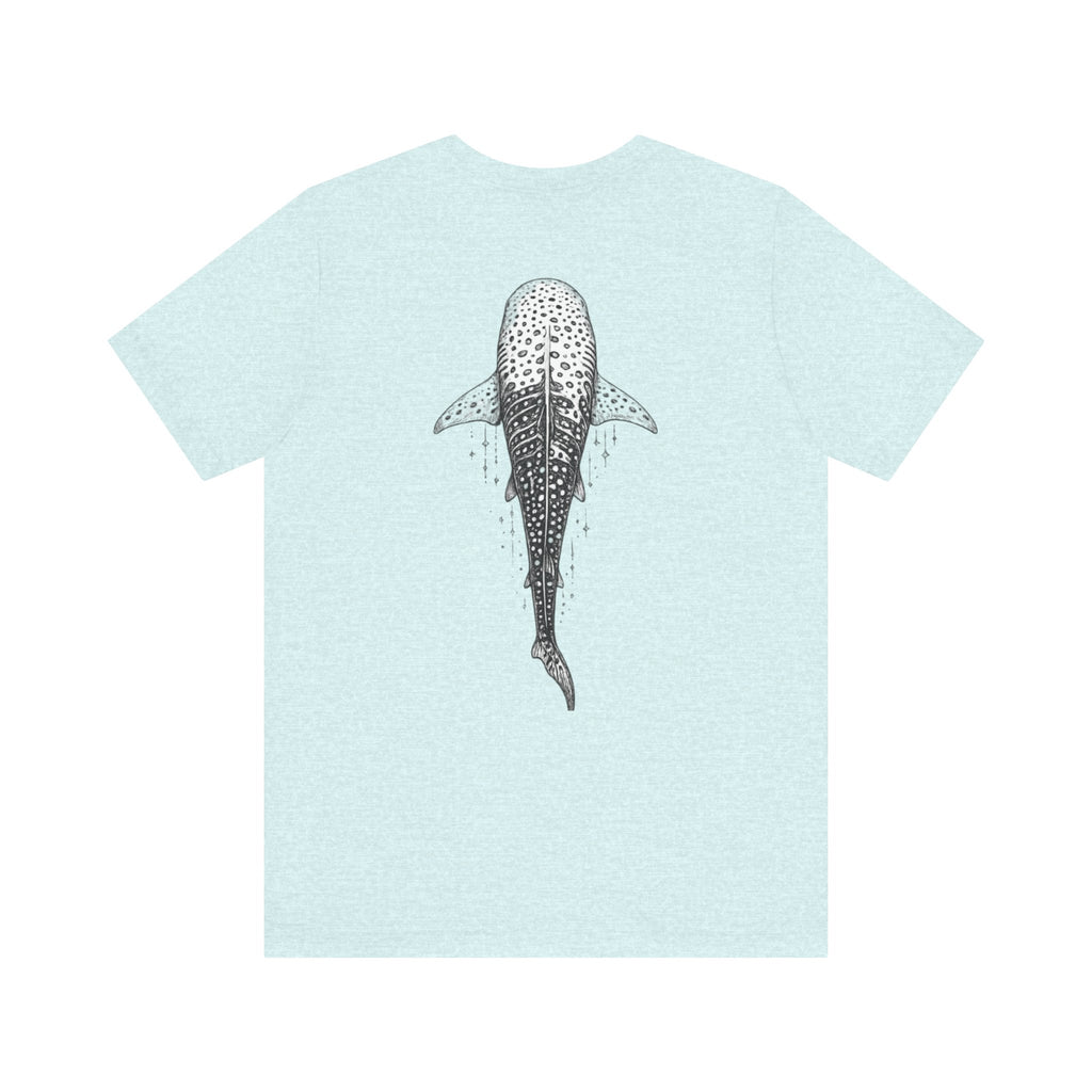 Whale Shark Graphic Tee — Minimalist Ocean Animal T-Shirt