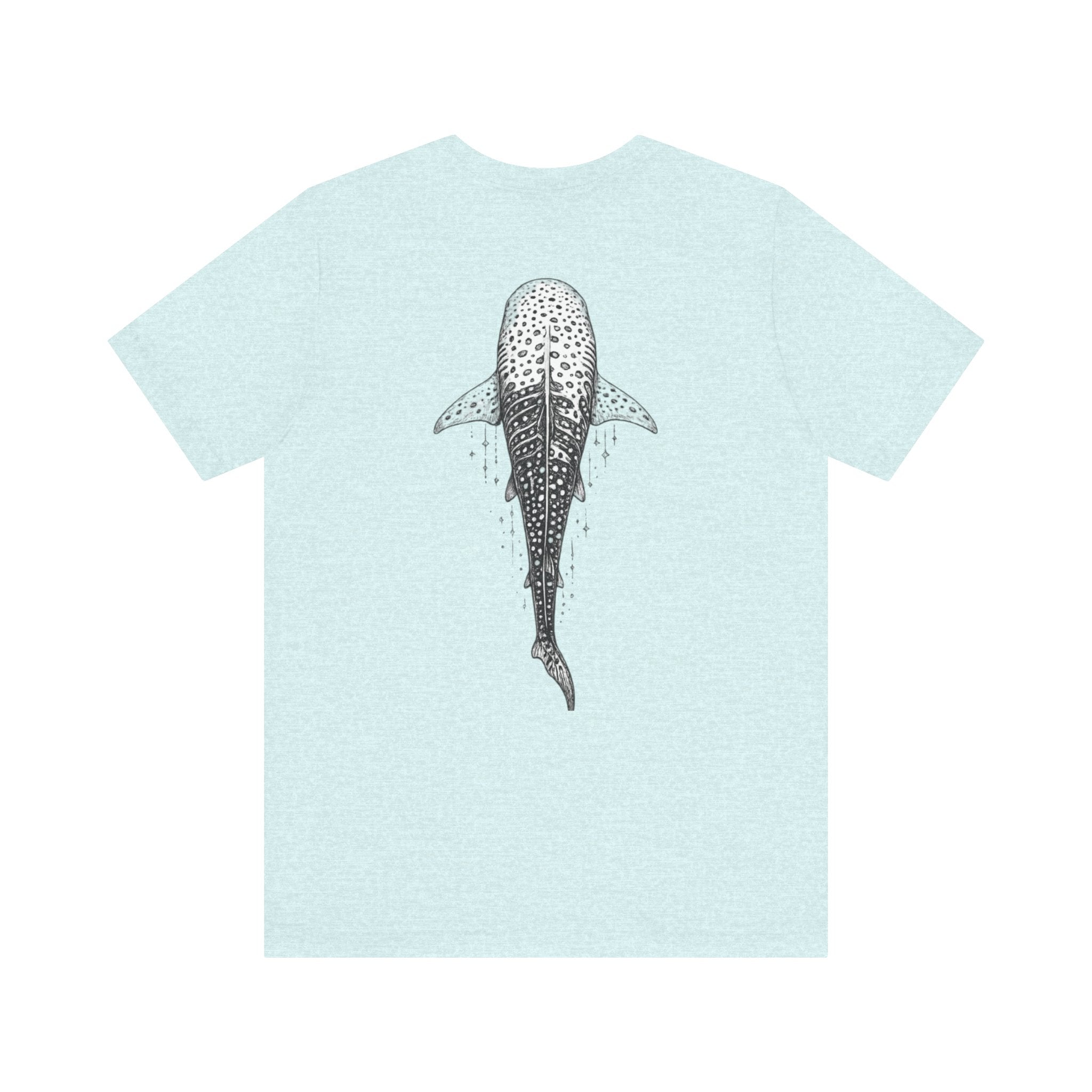 Whale Shark Graphic Tee — Minimalist Ocean Animal T-Shirt