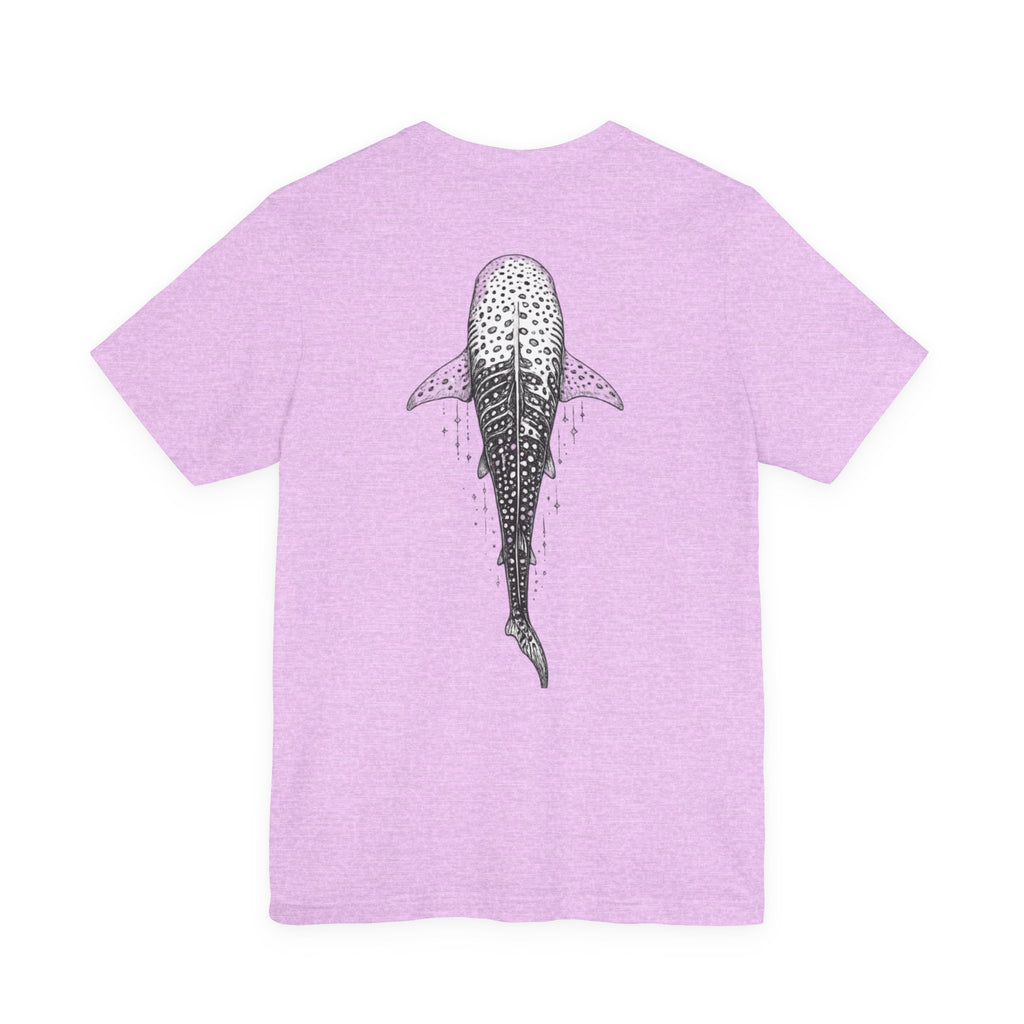 Whale Shark Graphic Tee — Minimalist Ocean Animal T-Shirt