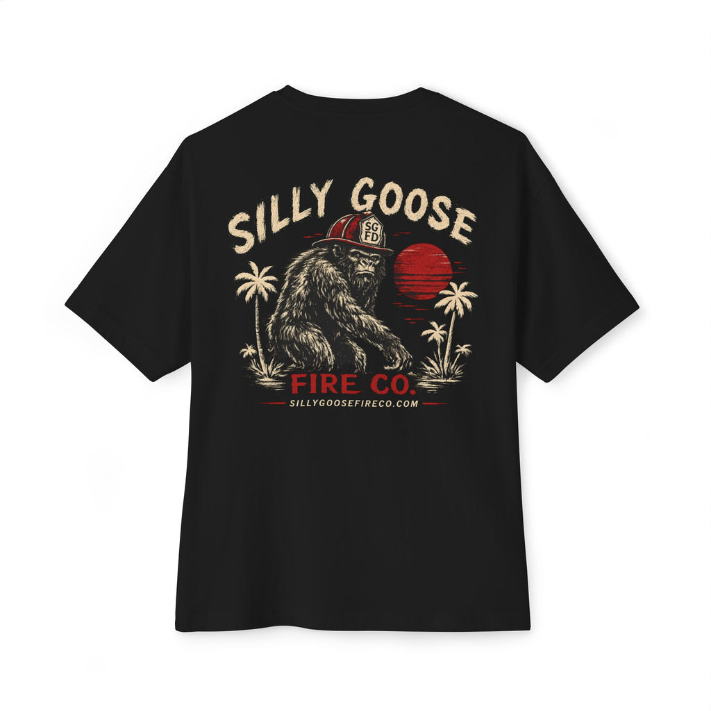 Silly Goose Fire Co. Graphic Tee — Oversized Boxy Tshirt