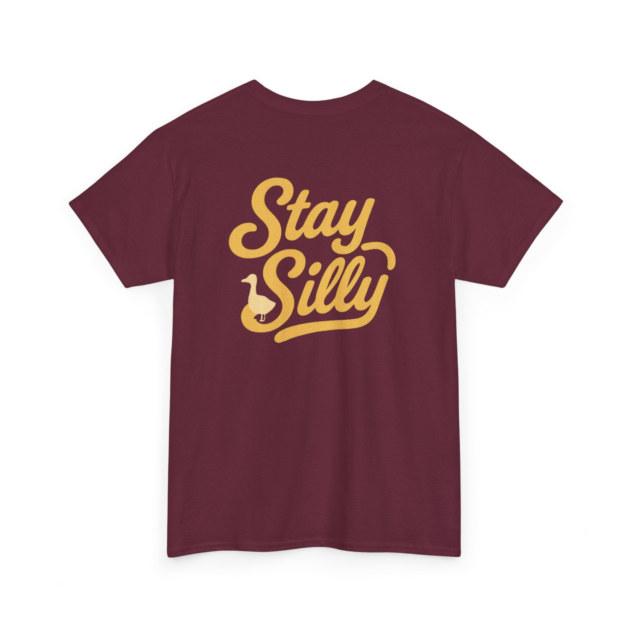 Stay Silly Unisex T-Shirt — Playful Retro Script Tee