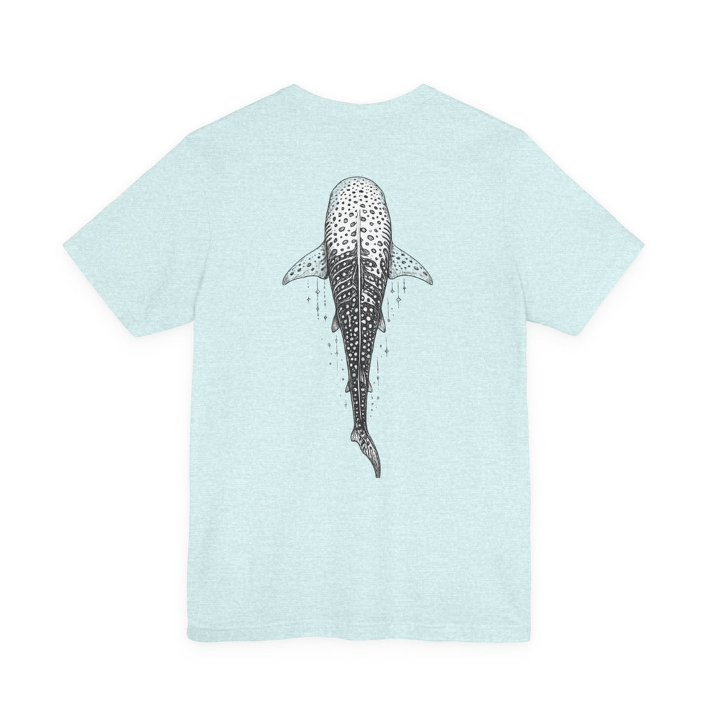 Whale Shark Graphic Tee — Minimalist Ocean Animal T-Shirt