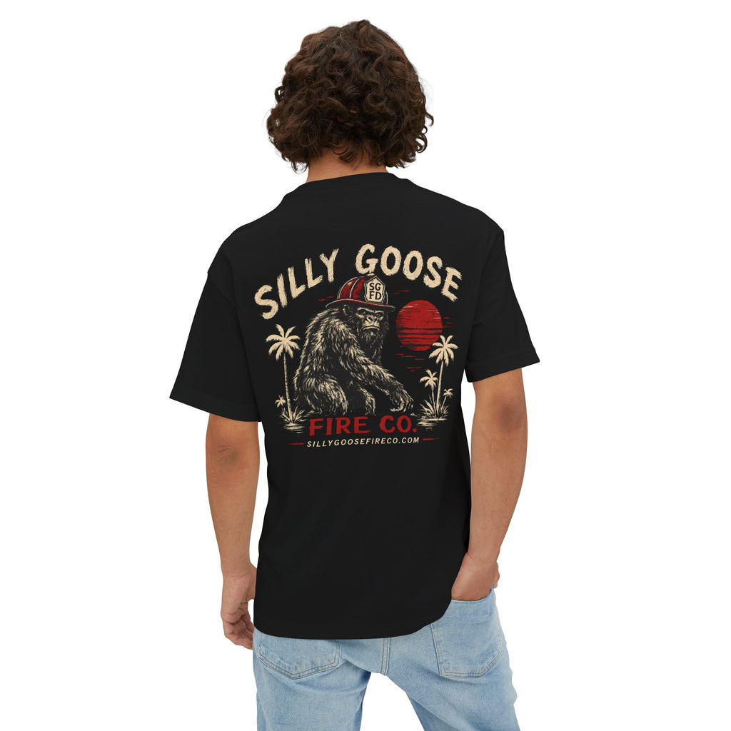 Silly Goose Fire Co. Graphic Tee — Oversized Boxy Tshirt
