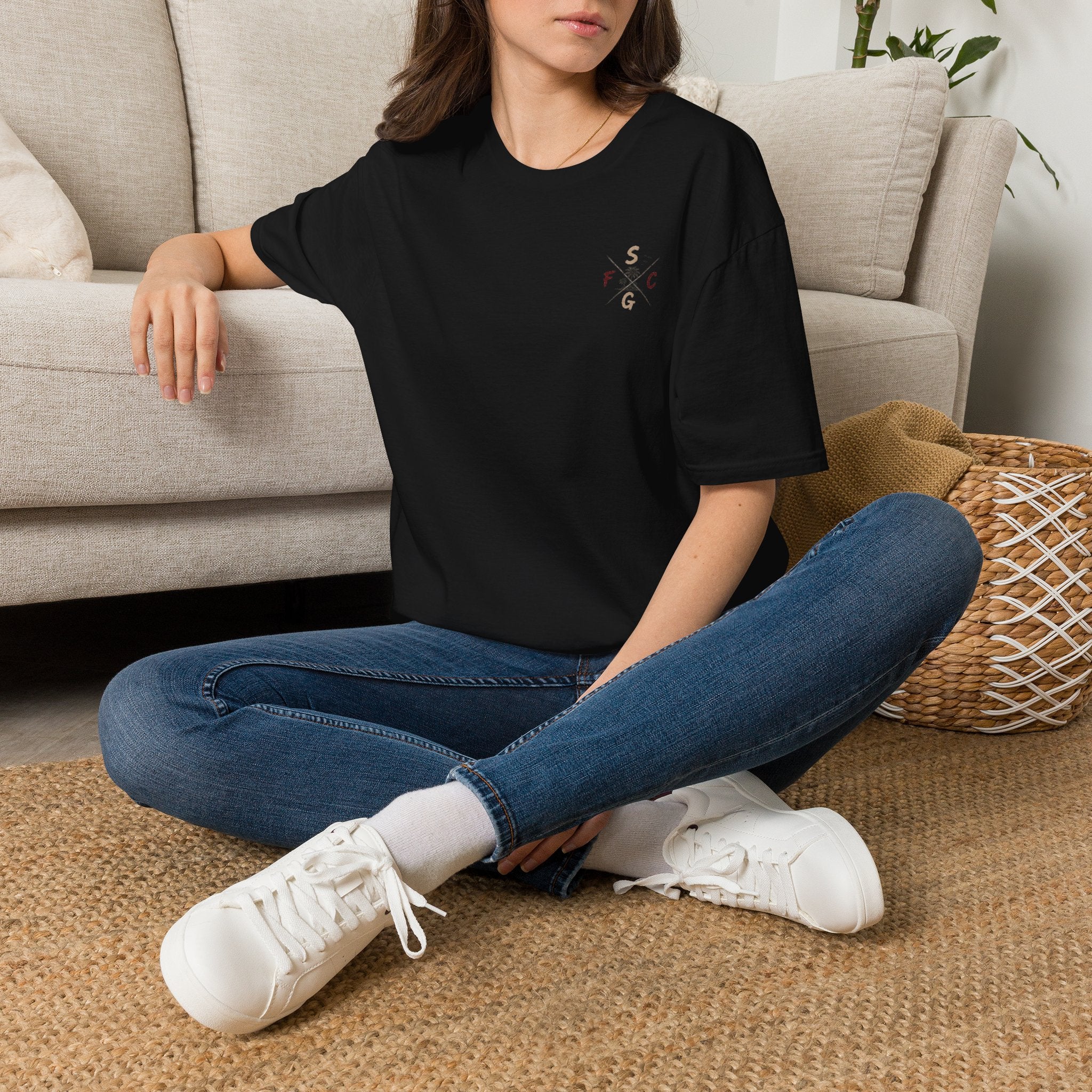 Minimal Coastal Monogram T-Shirt