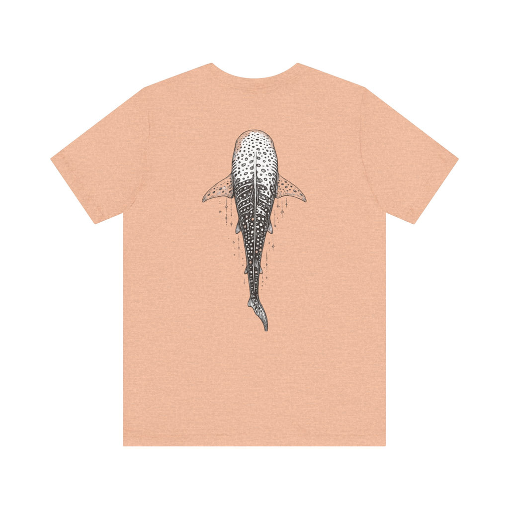 Whale Shark Graphic Tee — Minimalist Ocean Animal T-Shirt