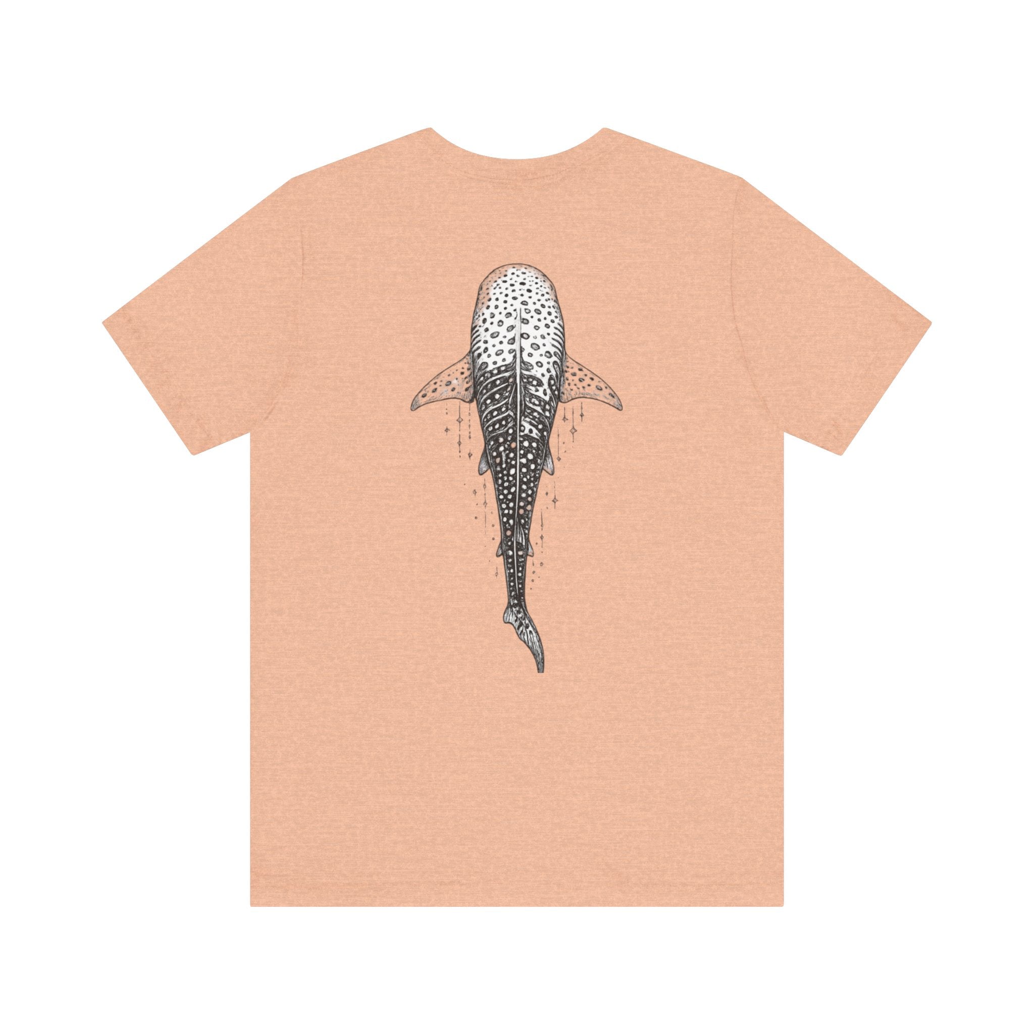 Whale Shark Graphic Tee — Minimalist Ocean Animal T-Shirt