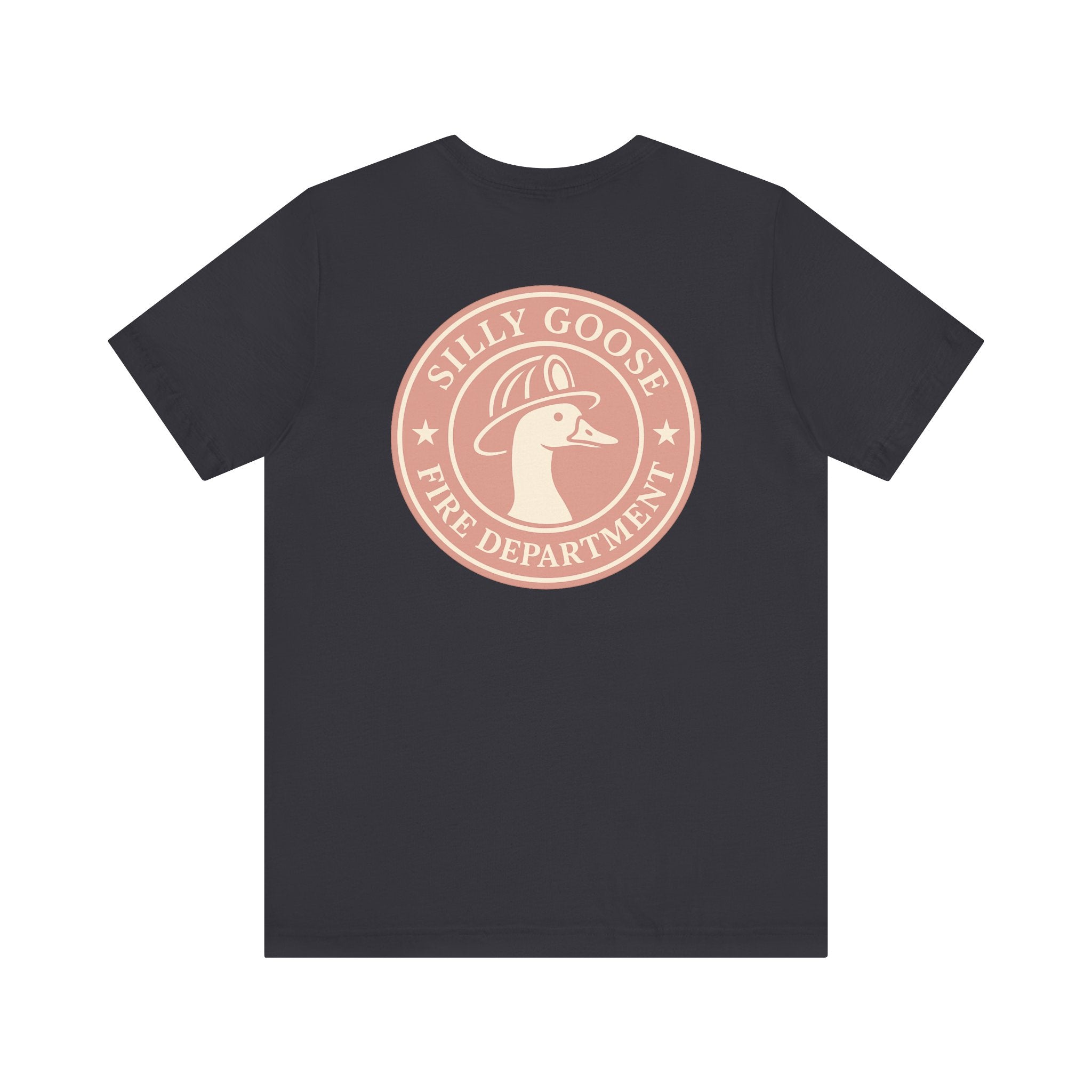 Silly Goose Fire Department T‑Shirt — Retro Firefighter Goose Graphic Tee