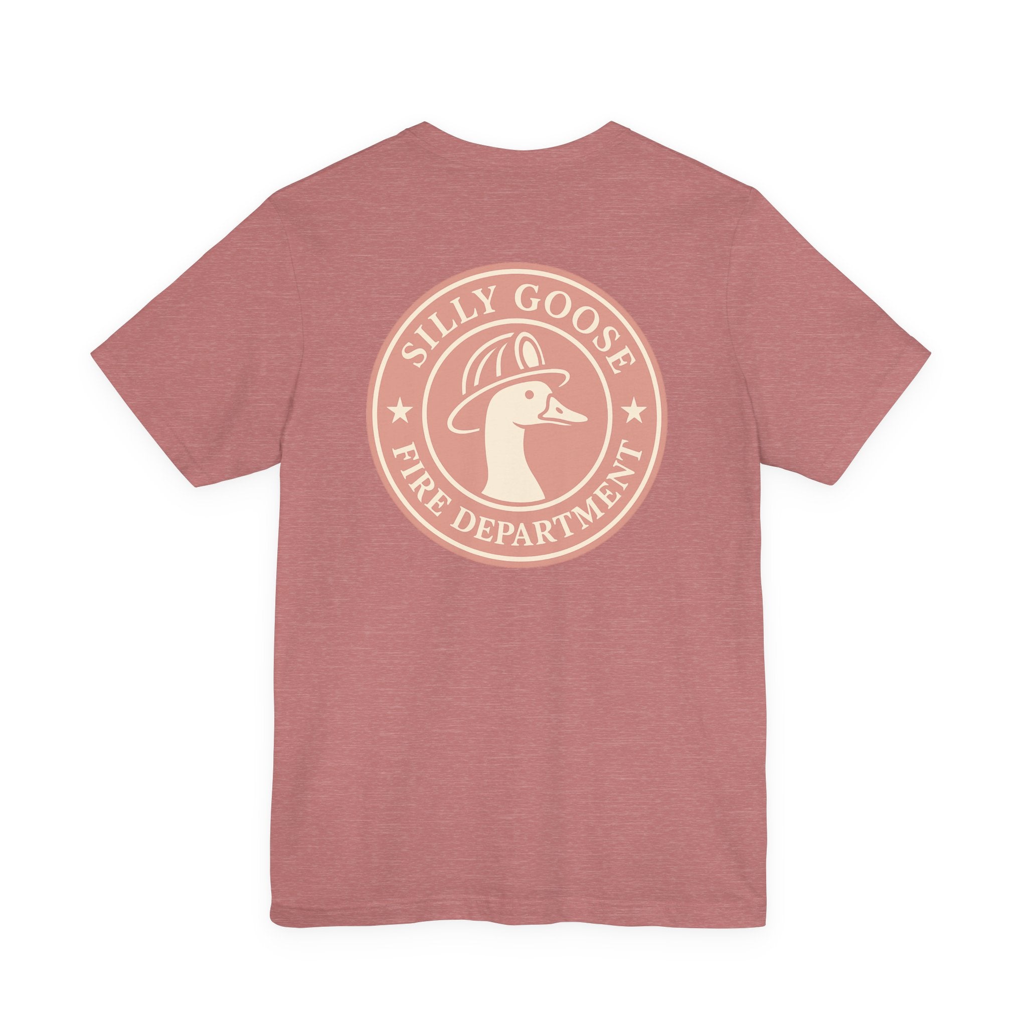 Silly Goose Fire Department T‑Shirt — Retro Firefighter Goose Graphic Tee