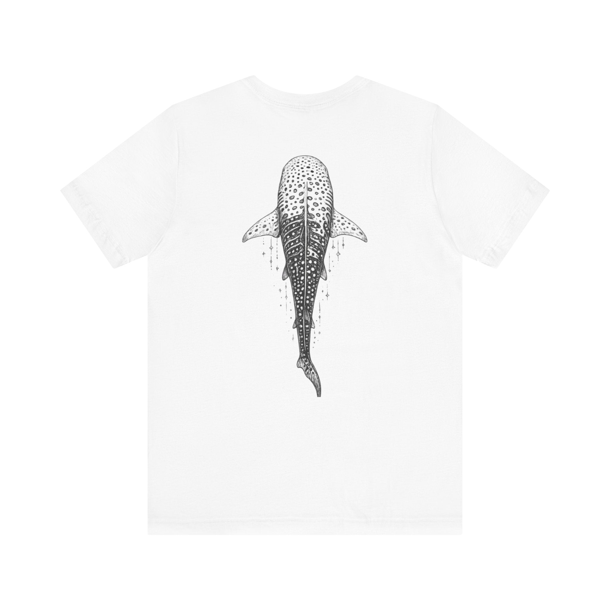 Whale Shark Graphic Tee — Minimalist Ocean Animal T-Shirt