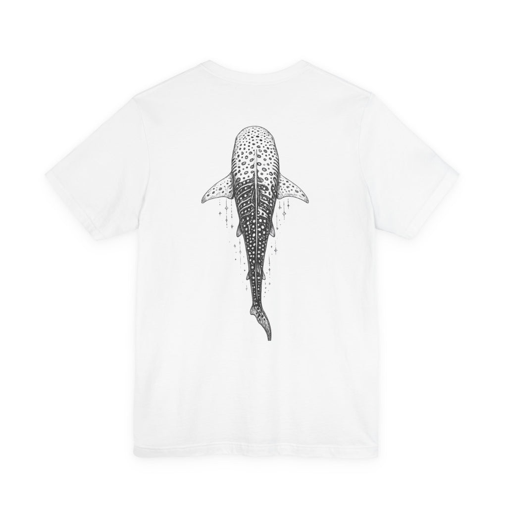 Whale Shark Graphic Tee — Minimalist Ocean Animal T-Shirt
