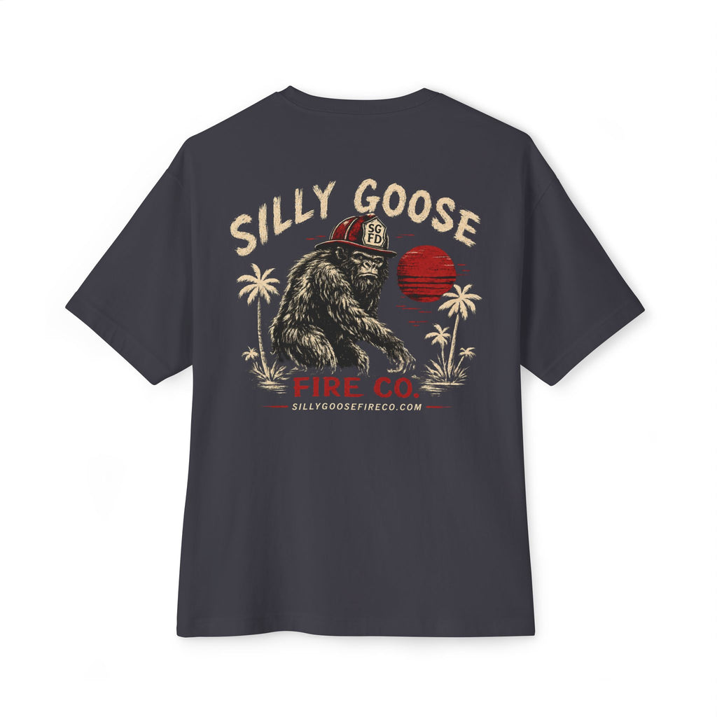 Silly Goose Fire Co. Graphic Tee — Oversized Boxy Tshirt