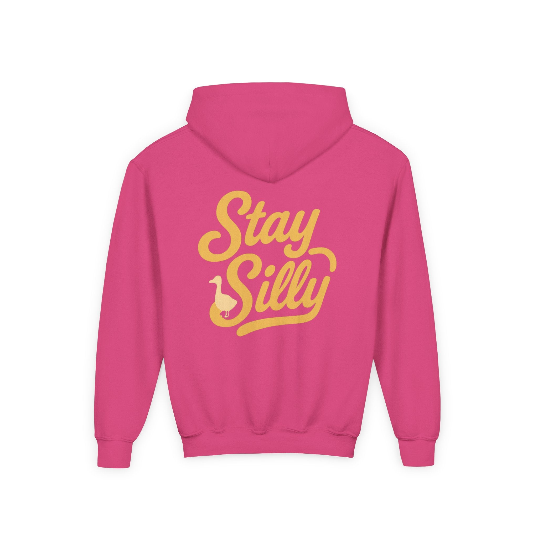 Youth Hoodie — "Stay Silly" Playful Graphic Pullover