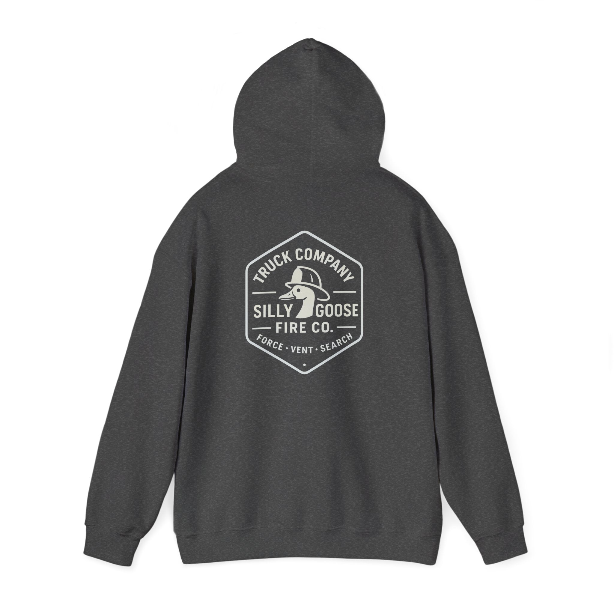 Silly Goose Fire Co. Hooded Sweatshirt - Truck Company Firefighter Pullover
