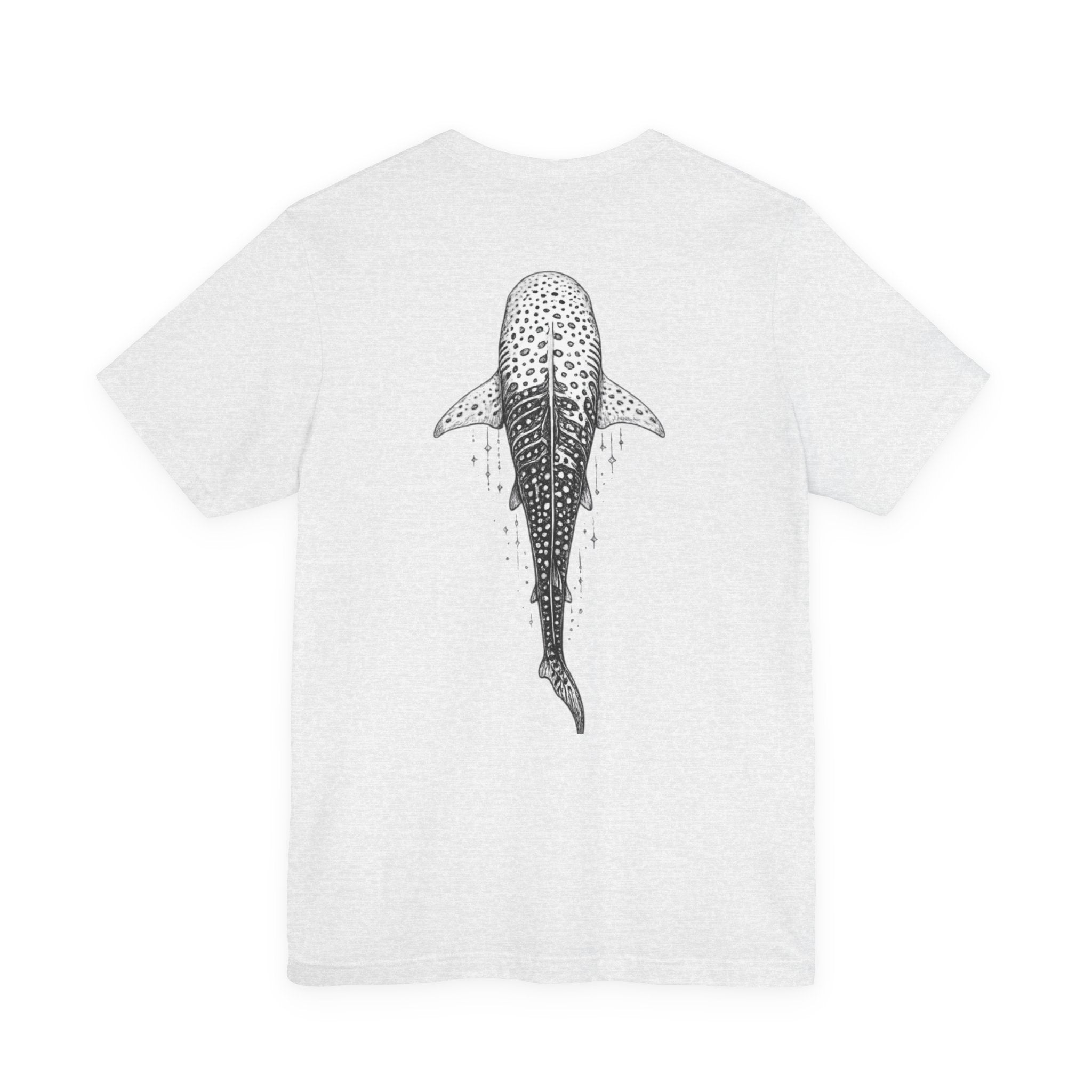 Whale Shark Graphic Tee — Minimalist Ocean Animal T-Shirt