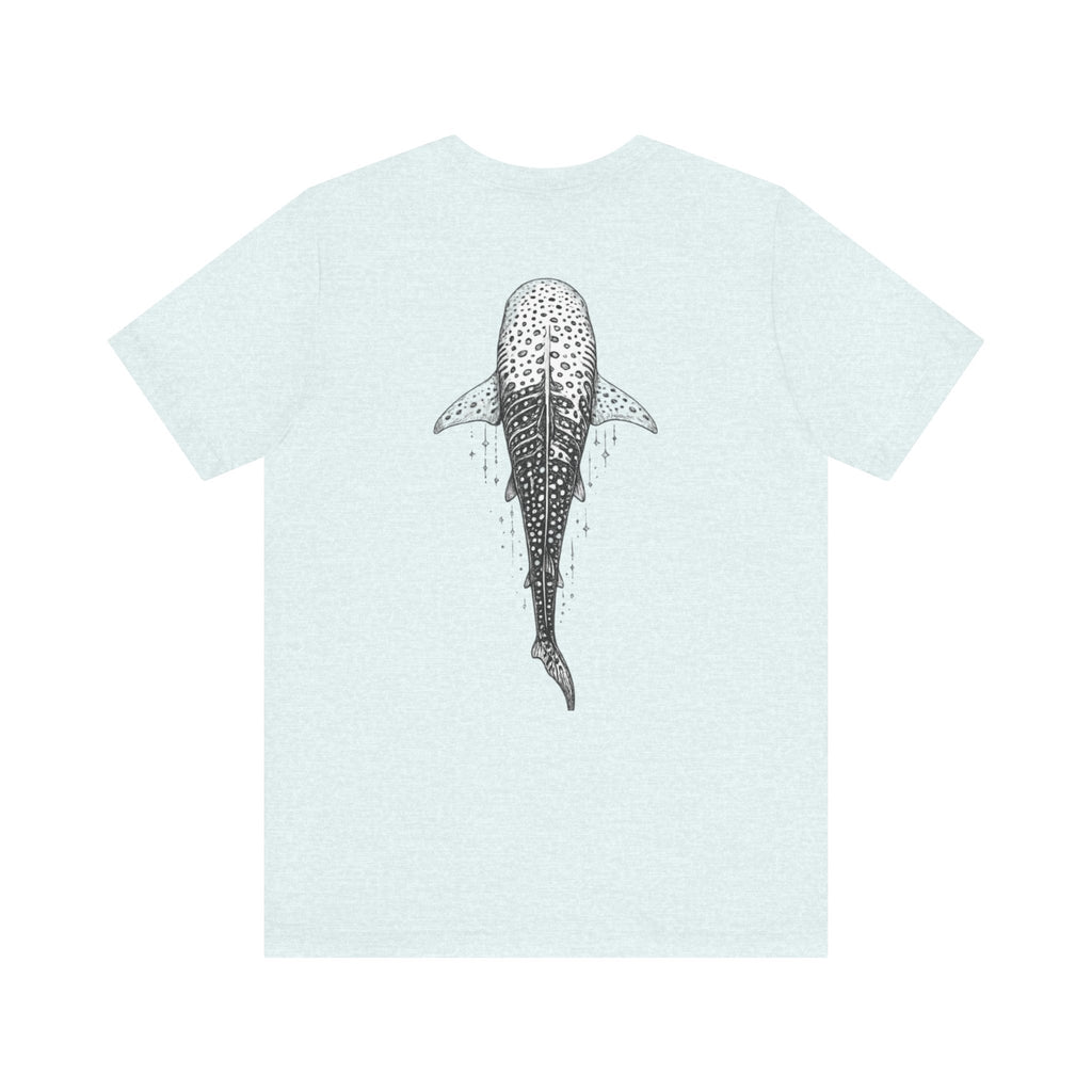 Whale Shark Graphic Tee — Minimalist Ocean Animal T-Shirt