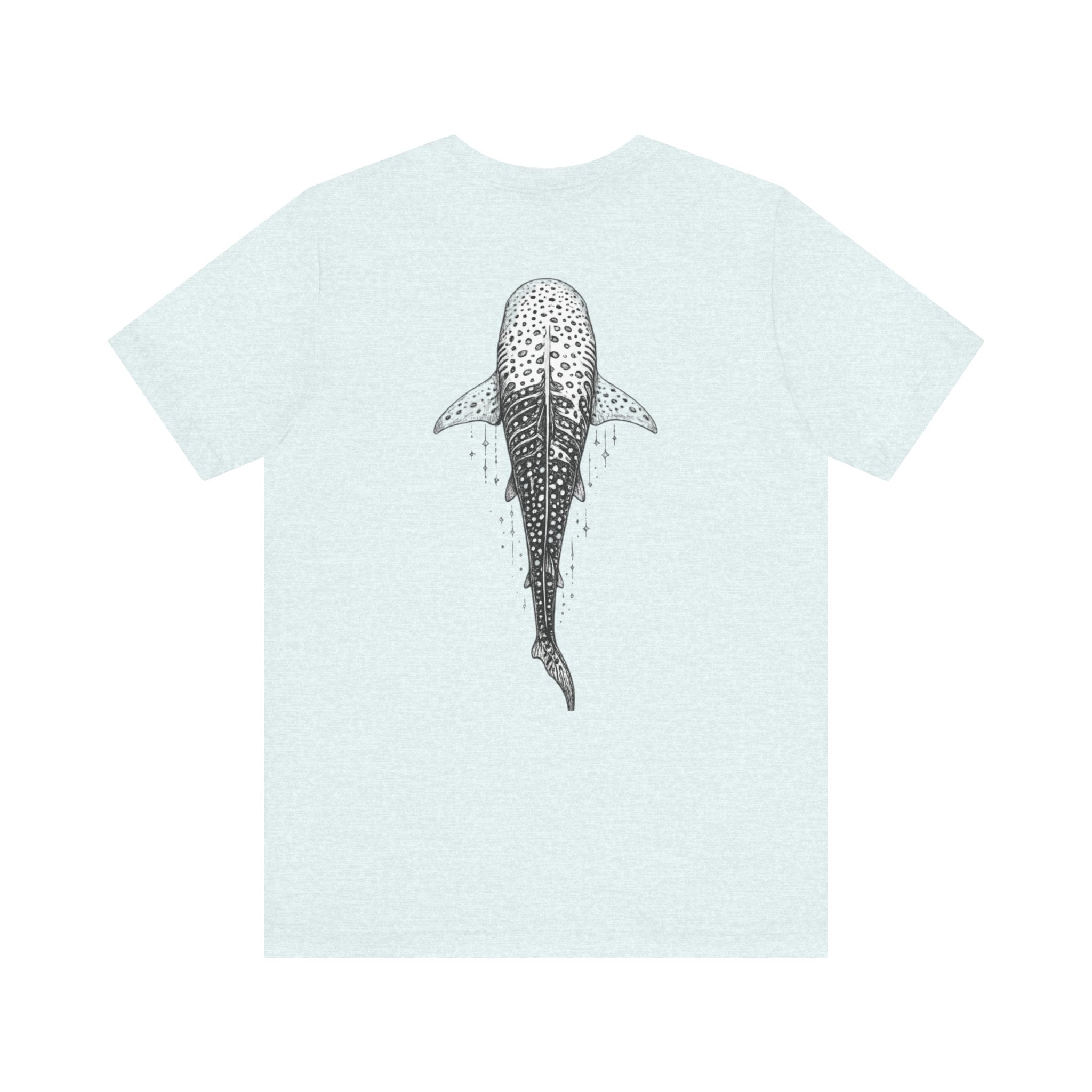 Whale Shark Graphic Tee — Minimalist Ocean Animal T-Shirt