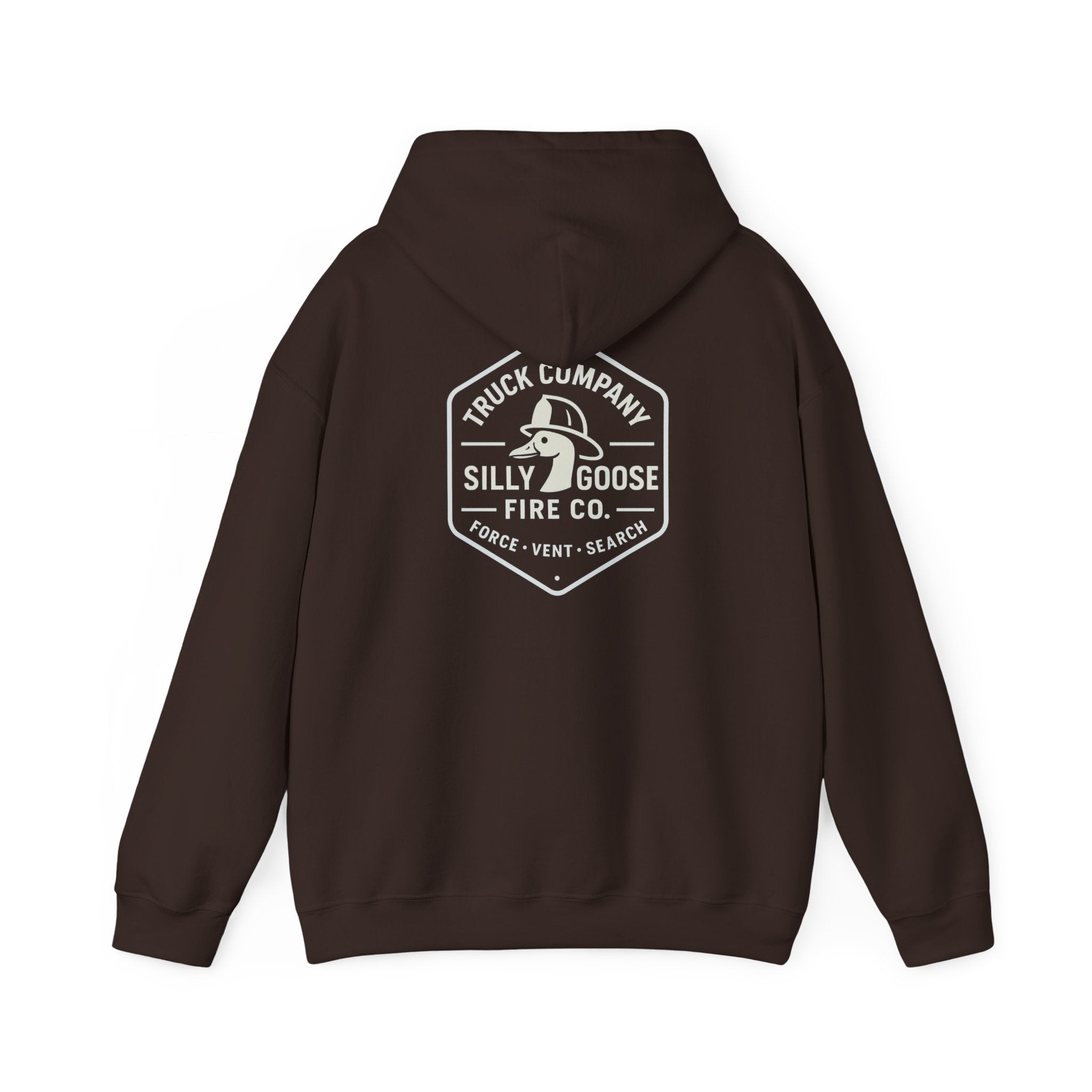 Silly Goose Fire Co. Hooded Sweatshirt - Truck Company Firefighter Pullover