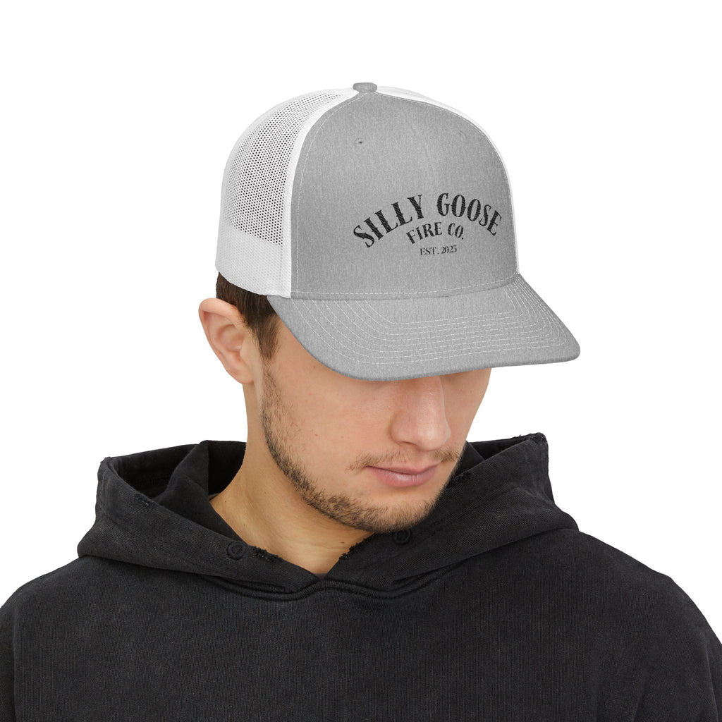 Trucker Cap - "Silly Goose Fire Co." Vintage Logo Snapback