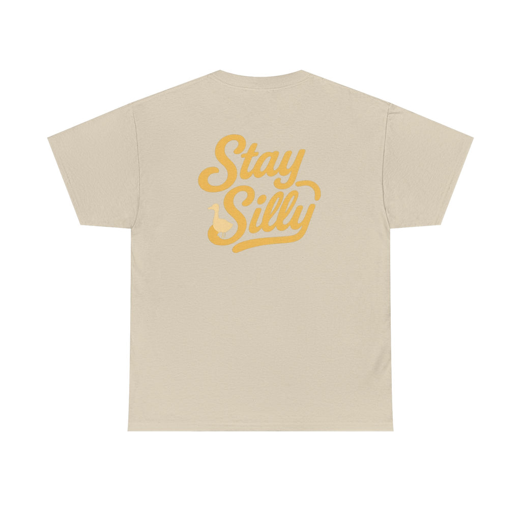 Stay Silly Unisex T-Shirt — Playful Retro Script Tee