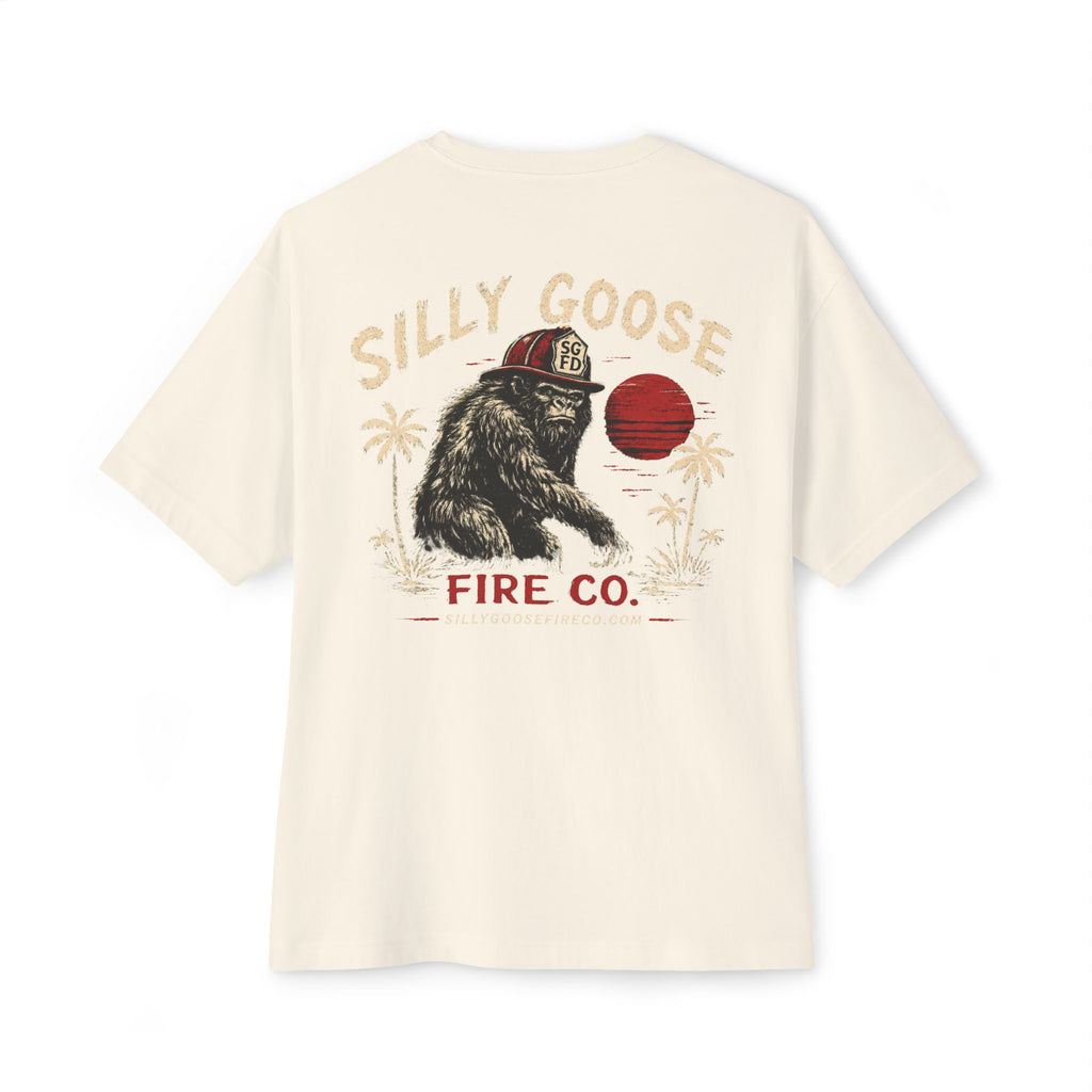 Silly Goose Fire Co. Graphic Tee — Oversized Boxy Tshirt