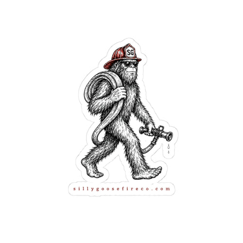 Florida Skunk Ape Firefighter Sticker | SGFC