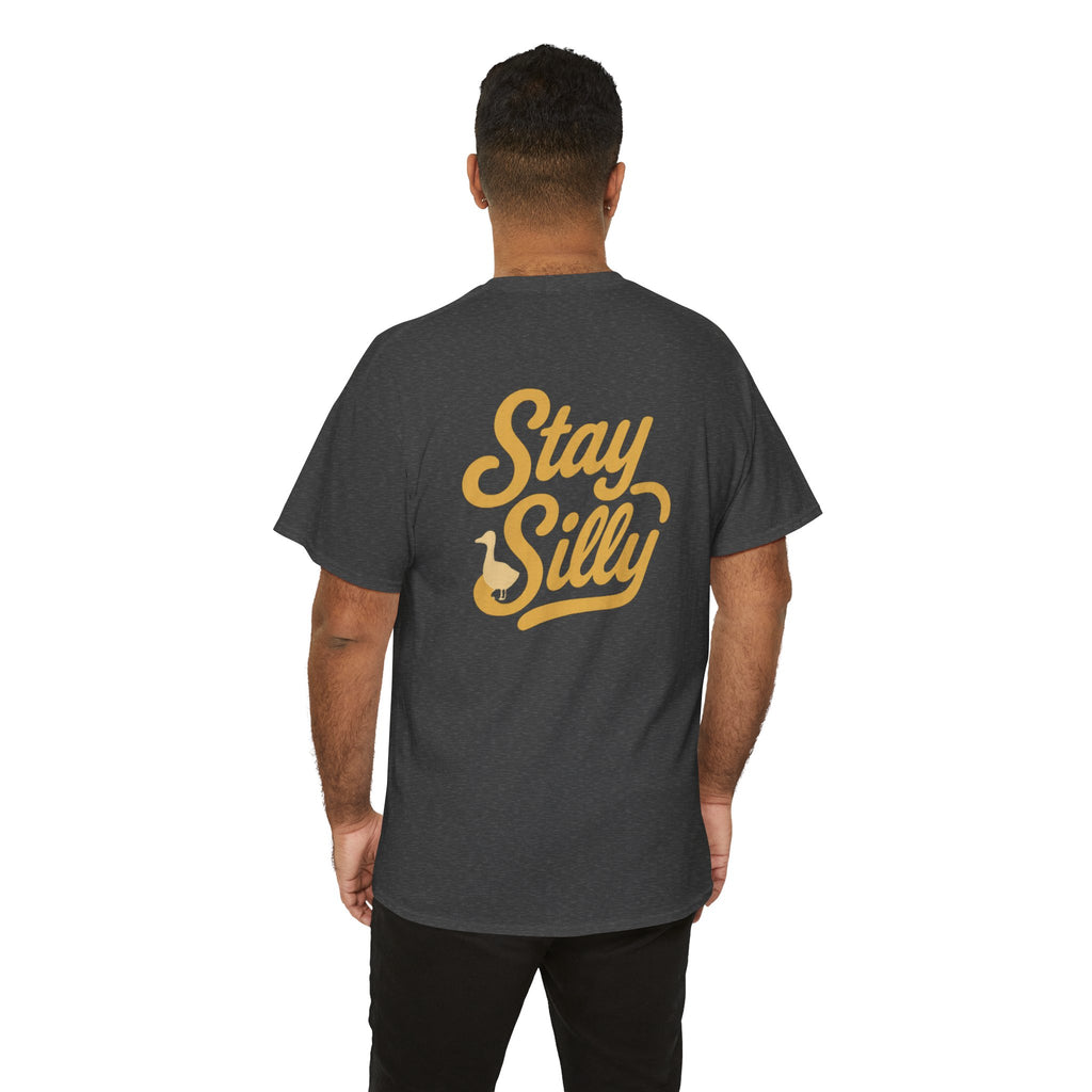 Stay Silly Unisex T-Shirt — Playful Retro Script Tee