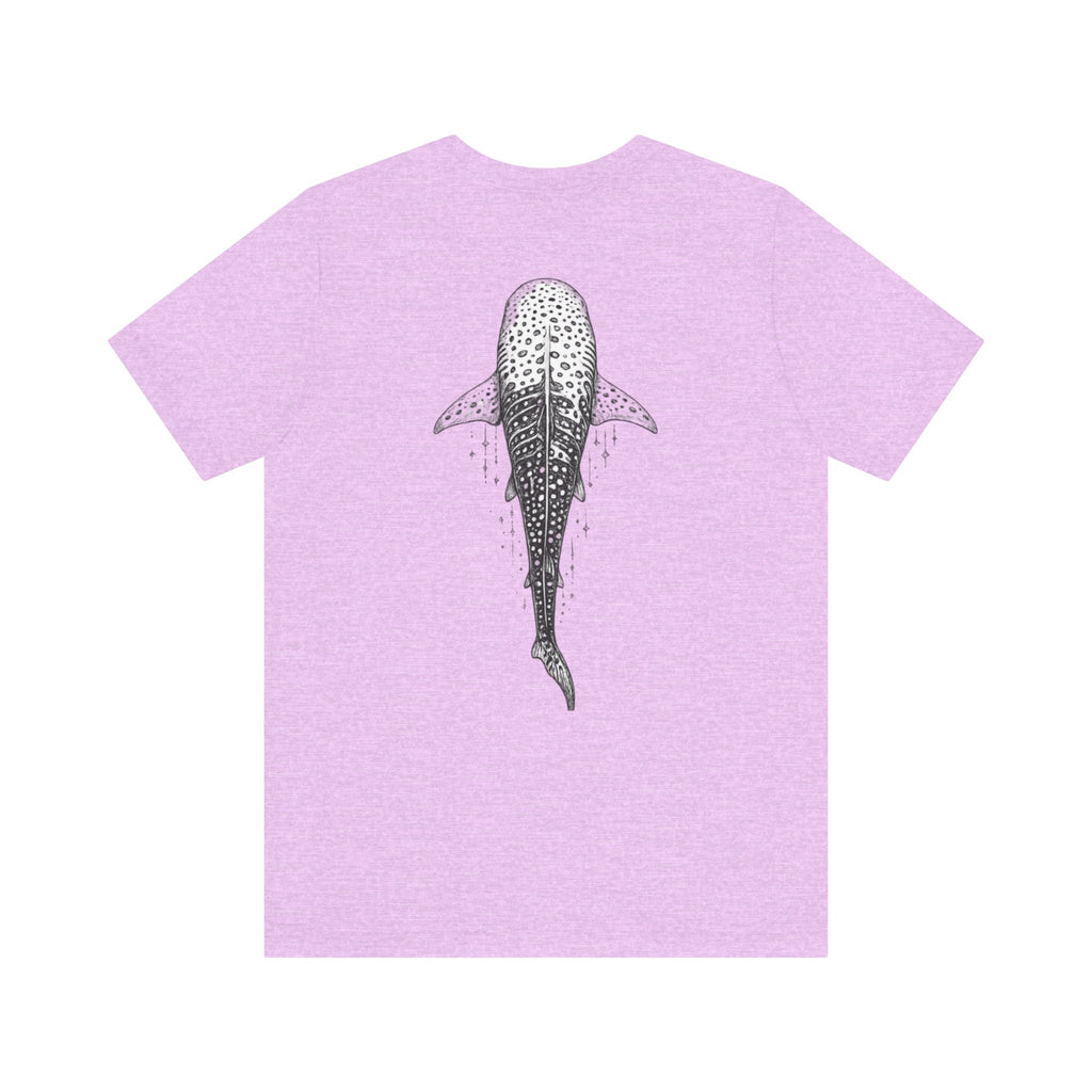 Whale Shark Graphic Tee — Minimalist Ocean Animal T-Shirt