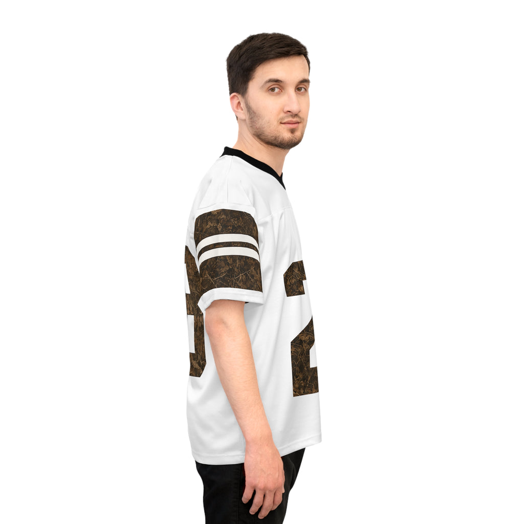 Camo Number 28 Football Jersey — SGFC Palm Sport Tee
