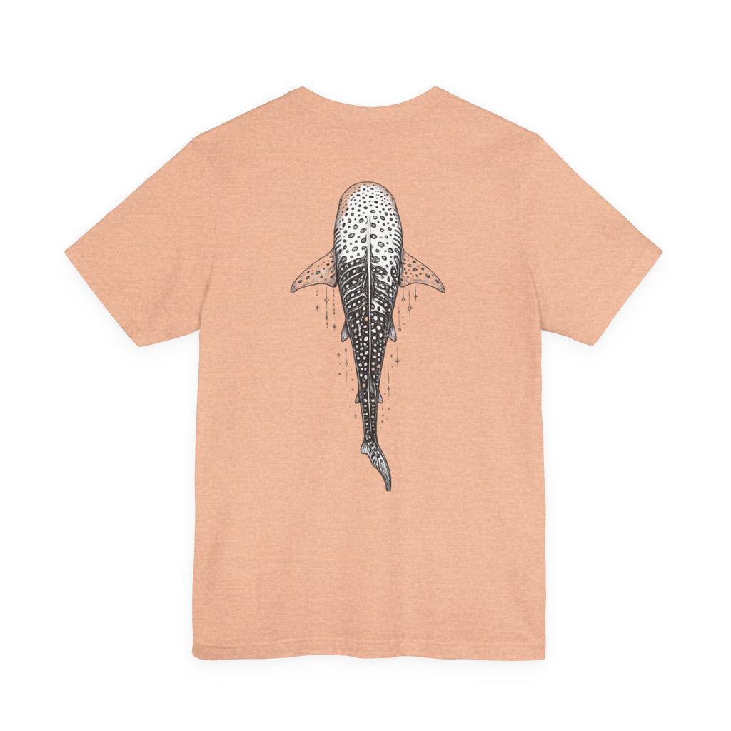 Whale Shark Graphic Tee — Minimalist Ocean Animal T-Shirt