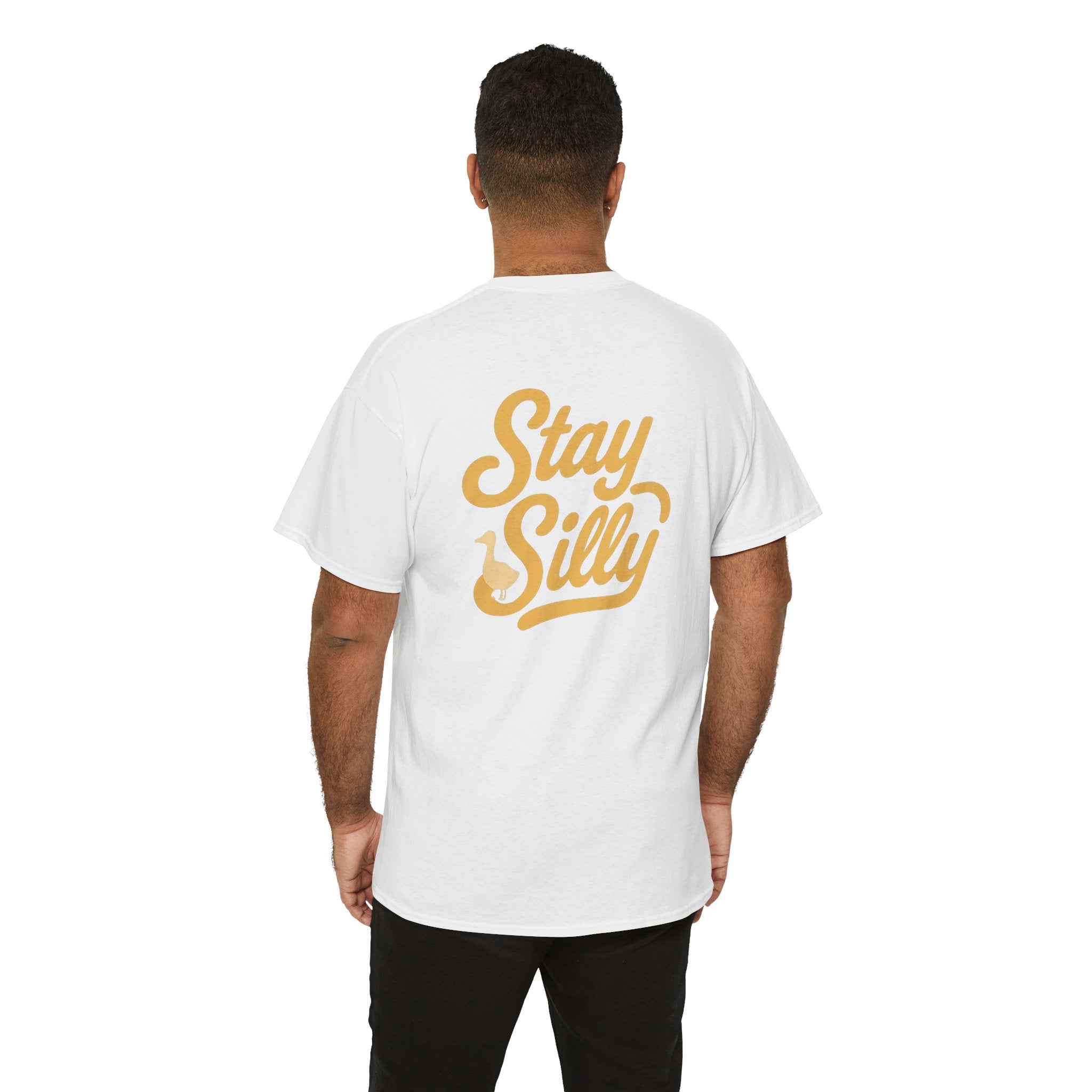 Stay Silly Unisex T-Shirt — Playful Retro Script Tee